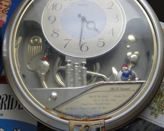The last of the three Seiko clocks that we have