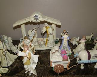 Bradford Exchange, Nativity set, complete set