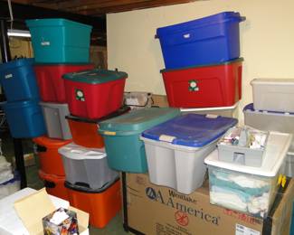 Yes, we have that many empty storage bins. And yes they are all for sale