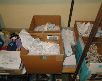 Boxes and boxes of Greenware