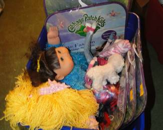 Cabbage Patch Kids accessories and dolls