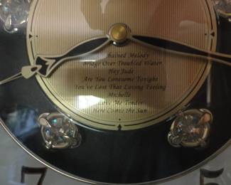 List of songs that this clock plays