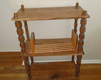 Two tier side table