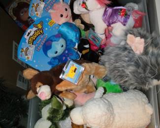 We have bins and bins and buckets filled