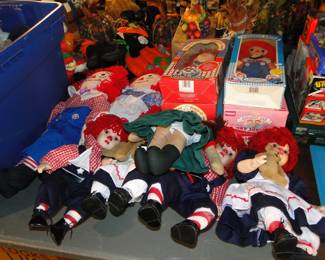 Raggedy Ann and Andy, and Family