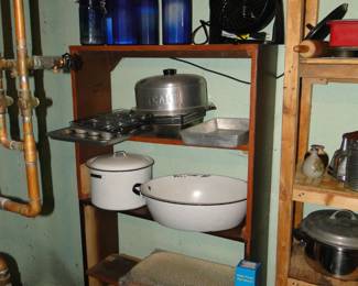 Baking supplies, and storage supplies too