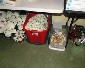 Lots of Poinsettia's too