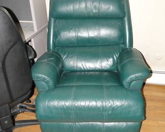 Large leather chair