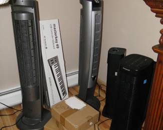 Why only offer one heater when you can offer four. And throw in a keyboard for good measure