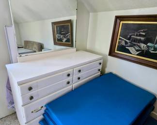Vintage dresser and mat