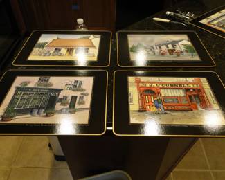 We have a great collection of 6 of these pub trivets