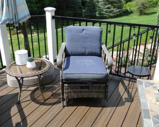 Comfortable outdoor chair
