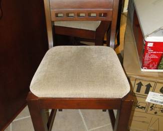 Solo bar stool part of the matching collection
