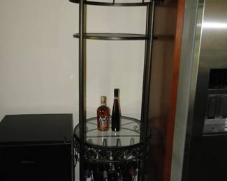 Tall wine rack