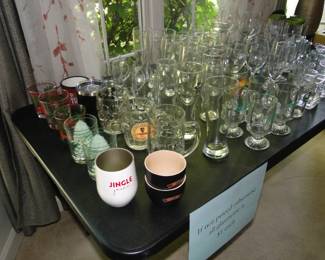 All the glassware is just $1