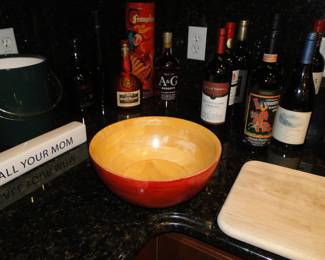 Wooden bowls
