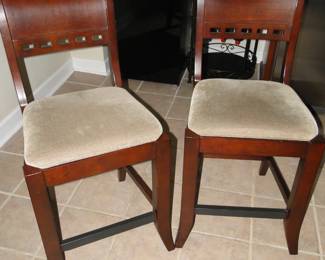 Pair of matching barstools