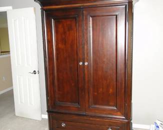 Large hutch with doors closed