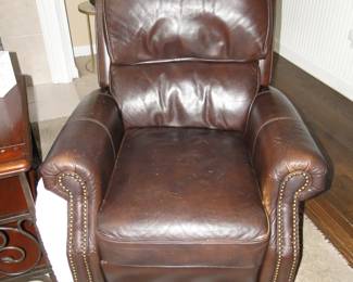 Large leather comfortable chair