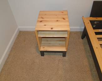 Small, compact night stand, or small compact side table