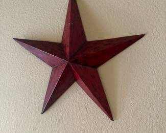 Rustic Red Star