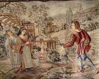 Antique French Tapestry