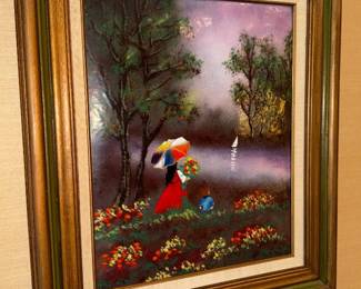 Limoge Enamel Painting