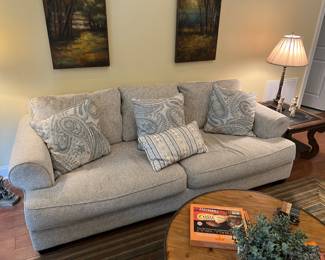 Large comfy sofa