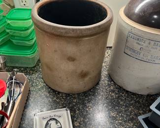 Antique crock
