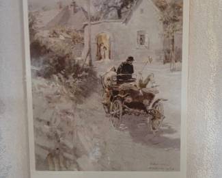 Holdvilg utca, Early Automobile Scene by Zrd Ern