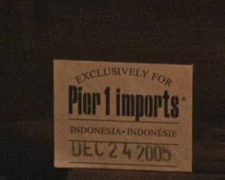 Pier Imports Dining Chair with Padded Seat second image