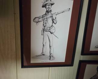 Laurel Brigade Civil War Soldier Print