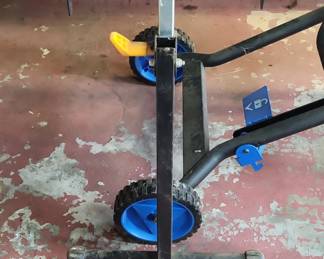 Motorcycle Stand with Wheels