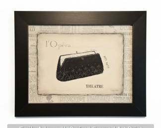 Emily Adams LOpra Framed Art Print