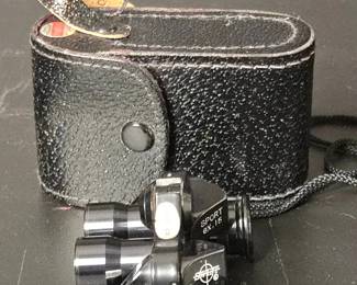 Vintage Swift Model x Compact Binoculars with Case second image