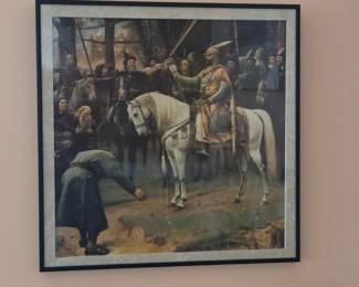Munkcsy Mihly Honfoglals The Conquest of Hungary Reproduction