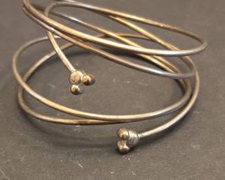 Disney Sterling Silver Cuff Bracelet