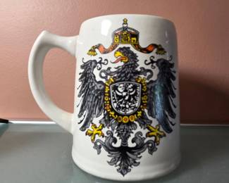 German Imperial Eagle Beer Stein