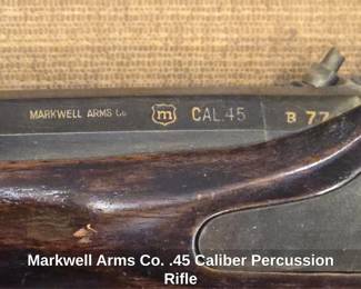 Markwell Arms Co. . Caliber Percussion Rifle third image