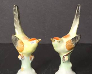 Hollhzi Handpainted Porcelain Bird Figurines