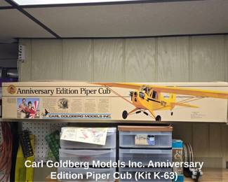 Carl Goldberg Models Inc. Anniversary Edition Piper Cub Kit K