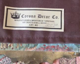 Corona Decor Co. Tapestry Wall Hanging
