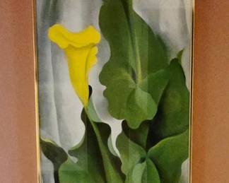 Yellow Calla Lily Painting