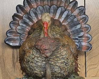 Vintage Ceramic Turkey Figurine