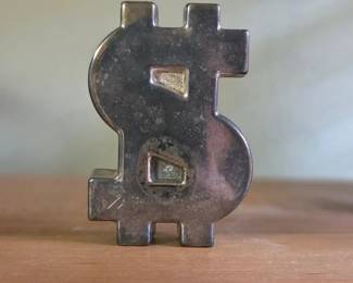 Balmoral Collectors Edition Dollar Sign Paperweight