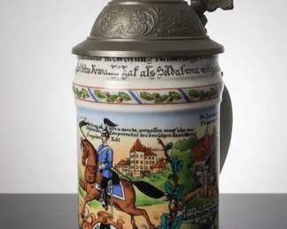 Kaiser The Hussar Regimental Beer Stein