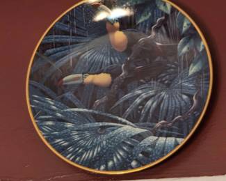 Lenox Miracles of the Rainforest Collector Plates by Del Estes