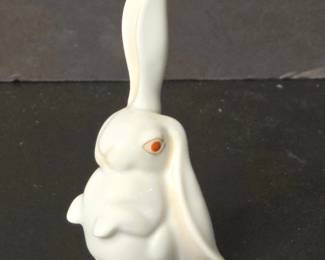 Herend Porcelain Rabbit Figurine 