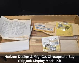 Horizon Design  Mfg. Co. Chesapeake Bay Skipjack Display Model Kit second image