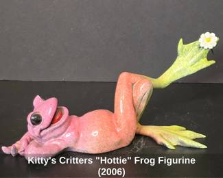 Kittys Critters Hottie Frog Figurine 